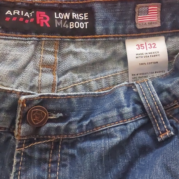 Ariat Men's Carpenter FR (Fire Retardant) work pants 35/32 - Picture 4 of 4